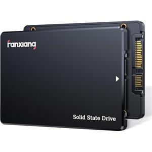 fanxiang 2TB SSD SATA III 6Gb/s, SSD 2,5" 560MB/s di Lettura, Hard Disk SSD Interno, 3D NAND SLC Cache Unità a Stato Solido Interne per Laptop,Desktop,PC(S101Q)