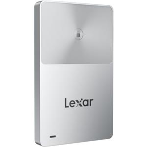 Lexar TouchLock Portatile SSD da 512GB con Autenticazione con Crittografia NFC One-Touch, Unità a Stato Solido Esterne USB 3.2 Gen2, Supporto SSD Magnetico per Telefono per iPhone 17/16, Tablet, PC