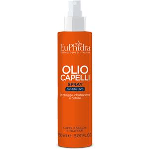 Euphidra Kaleido Olio Capelli Spray 150ml - Protezione e Idratazione per Capelli al Sole