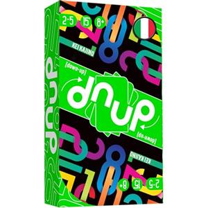 Asmodee - DNUP - Carte da Gioco Downup | Gioco da Tavolo di Numeri e Strategia per Famiglie e Amici - 2-5 Giocatori - 8+ Anni - 15 Minuti - Edizione Italiana