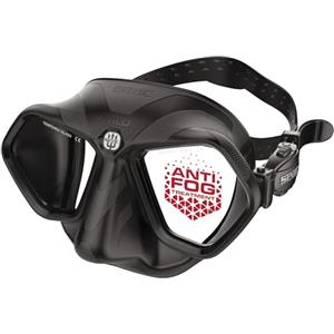 SEAC Wild - Maschera Subacquea Low Volume in Silicone | Maschera per Apnea e Pesca Subacquea Antifog Doppia Lente con Fibbia 3D e Visione Periferica