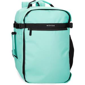 MOVOM Foster Zaino da Cabina per Portatile Blu 25 x 40 x 20 cm Poliestere 20 L, blu, Taglia unica, Zaino da cabina per laptop