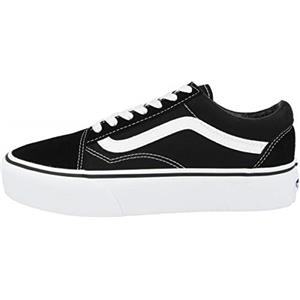Vans Old Skool Platform, Scarpe Running Donna, Nero Black White Y28, 36 EU