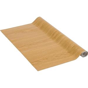 Venilia Pellicola adesiva, Quercia naturale aspetto legno marrone, 67,5 cm x 1,5 m, Spessore 95μ, Pellicola autoadesiva per mobili o cucina, carta da parati, PVC senza ftalati, Prodotto in UE