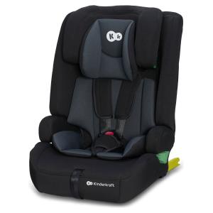 Kinderkraft Seggiolino Auto SAFETY FIX 2 I-Size Nero, per Bambini 76-150 cm, 9-36 kg, con ISOFIX e Poggiatesta Regolabile