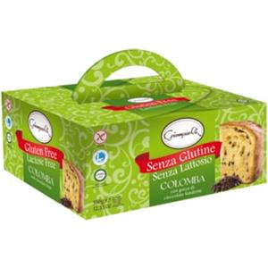 Giampaoli Colomba Giampaoli Con Gocce di Cioccolato Senza Glutine e Lattosio 350 g
