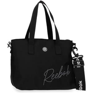 Reebok Violet Borsa a tracolla Nero 27x22x15 cm Poliestere by Joumma Bags