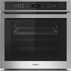 Whirlpool Forno Elettrico da Incasso Ventilato Multifunzione con Grill AirFry Tecnologia 6° senso Pulizia pirolitica 73 Litri 60 cm Classe A+ colore Inox - AKZ9S 8271 IX