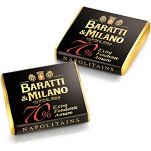 Baratti & Milano Napolitains cioccolato extra fondente 70% conf. gr. 500