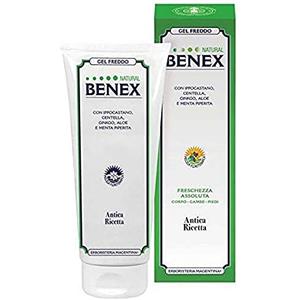 Erboristeria Magentina Benex Gel Freddo 200 ml - Rinfrescante per Gambe Stanche e Gonfie con Estratti Vegetali
