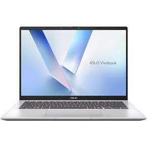 ASUS Vivobook 14 X1407QA, Notebook con display 14" IPS, Anti-glare, 60Hz,Snapdragon® X X1 26 100 Processor,RAM 16GB, 512GB SSD, WIN11 Home, Argento