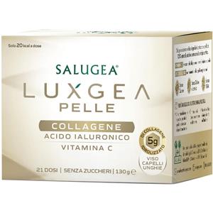 SALUGEA (RELOAD Srl) Salugea LuxGea Pelle Integratore di Collagene da Bere Bellezza Pelle 130g