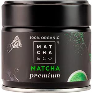 Matcha & CO Tè Matcha Premium. Matcha di grado cerimoniale proveniente da Uji, Giappone. 30 g di polvere di tè verde biologico.