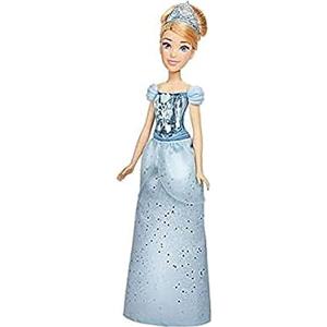 Disney Princess Royal Shimmer - Bambola di Cenerentola, Bambola con Gonna e Accessori Moda, Giocattolo per Bambini dai 3 Anni in su