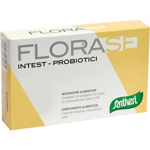 Santiveri Florase Intest - Integratore Probiotico con Finocchio e FOS, 40 Capsule