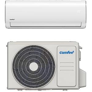 COMFEE' Climatizzatore Monosplit 9000 BTU Inverter, 1 Unità Interna + 1 Unità Esterna, Condizionatore Fisso Classe di efficienza A++/A+, Kit Wi-Fi incluso, GAS R32, TROPICAL 9K