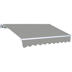 Linea Garden Friend T1372011/H Tenda barra quadra Colore - Cenere P. 200 L. 250