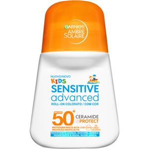 Garnier Ambre Solaire Advanced Sensitive On-roll Colorato 50+- Protezione Per Bimbi - 50 ml