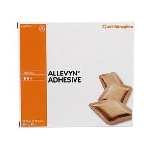 Smith & Nephew Allevyn Adhesive Medicazione Idrocellulare Adesiva 12,5x12,5 cm - 3 Pezzi, Elevato Assorbimento e Impermeabile