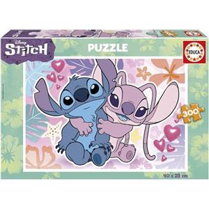 Educa - Puzzle Disney Stitch | 300 pezzi Puzzle | Stitch Lilo, Disney Puzzle Bambini | dai 6 anni (19964)