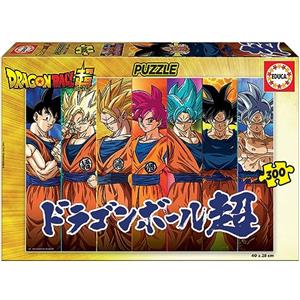 Educa - Puzzle Dragon Ball Super | 300 pezzi Puzzle | Son Goku, Vegeta, Dragonball | dai 6 anni (19188)