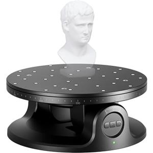 Revopoint Doppio Giradischi per Scansione 3D, Acquisizione Dettagliati Dati 3D di Oggetti Piccole e Medie Dimensioni, Compatibile con Scanner 3D MIRACO/POP3 PLUS/INSPIRE 2/MetroX/MetroX Pro/MetroY Pro