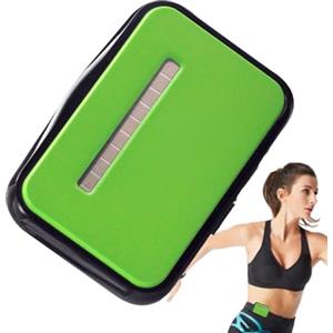 Xinhuju Contapassi per camminare, corsa a piedi, pedometro - Calorie con grande schermo LCD,Contatore di passi portatile con clip in vita per il jogging, l'escursionismo, la corsa