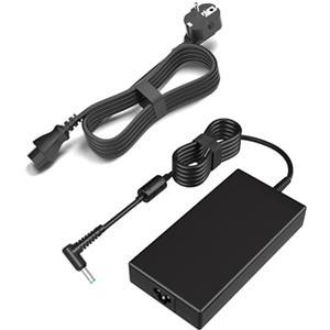 Negsaiy Caricatore 120W Compatibile con HP Docking Station G5 USB-C/A universale Dock G2, 5TW13AA, Envy 15, 17 serie Omen 15-5000, 5100, 5200, 710415-001, L41856-001 Adattatore 4.5MM*3.0MM