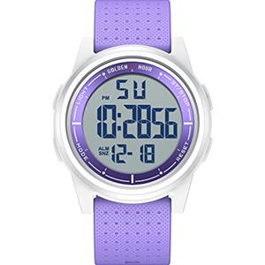 GOLDEN HOUR Ultra-Sottile Minimalista Sport Impermeabile Orologi Digitali Uomo con Display Ampio Angolo Cinturino in Gomma Orologio da Polso per Uomini Donne