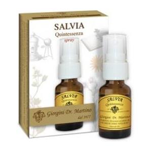 Dr. Giorgini Salvia Quintessenza Spray 15 ml - Contrasta disturbi menopausa e favorisce digestione
