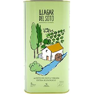 Jacoliva Olio Extra Vergine d'Oliva Ecologico - Tanica 5 Litri - Prima Estrazione a Freddo - Olio Spagnolo di Prima Qualità - Medaglia d'Oro Ecotrama 2019 - AOVE 5L