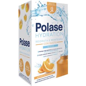 Polase Hydration - Integratore Sali Minerali Gusto Arancia - 12 Bustine per Reidratazione e Ristabilimento Energetico