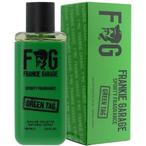 Frankie Garage Sporty Fragrance Green Tag - Eau De Toilette Uomo 100 ml Fresco e Aromatico