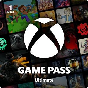 Microsoft Game Pass Ultimate PC - Abbonamento Mensile con Accesso Illimitato a Nuovi Giochi