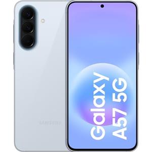 Samsung Galaxy A57 5G, 128GB, 3 anni di Garanzia, Smartphone sottile, Cerchia e Cerca, Gomma Oggetto, Volto Migliore, Tripla Camera, IP68, 5.000 mAh, Awesome Icyblue [Versione Italiana]