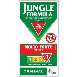 PERRIGO ITALIA Srl JUNGLE FORMULA MOLTO FORTE SPRAY ORIGINAL 75 ML