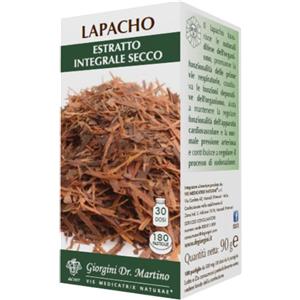 DR.GIORGINI LAPACHO ESTRATTO INTEGRALE SECCO 90 g - 180 PASTIGLIE per Difese Naturali e Benessere Respiratorio