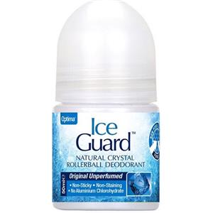 Optima Naturals Ice Guard Roll On Deodorante 50 ml - Ipoallergenico, senza alluminio, non unge