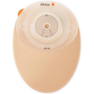 HOLLISTER DANSAC NOVALIFE TRE 1 Sacca Chiusa Convex Midi per Colostomia con Finestra Ritagliabile 15-37 mm, Capacità 430 ml, 10 Pezzi