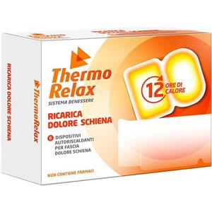 ALSIPHARMA Srl THERMORELAX RICARICA PER FASCIA DOLORE LOMBARE 6 DISPOSITIVI AUTORISCALDANTI
