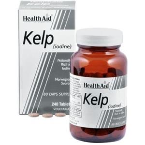 Healthaid Kelp Fuco - Integratore alimentare con alga Kelp, 240 Compresse, ricco di iodio e nutrienti essenziali