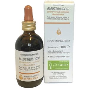 Laboratori Biokyma Eleuterococco Tintura Madre 50ml - Alcol 55% in Flacone di Vetro