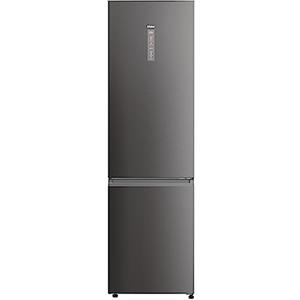 Haier 2D 60 Serie 5 Pro, Frigorifero combinato No Frost 60 cm Classe A con Air Surround, My Zone e Humidity Zone, 409 L, A×P×L 205×66,7×59,5 cm, Inox Scuro - HDPW5620ANPD