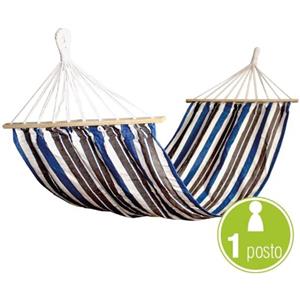 VERDELOOK Amaca Singola in Polycotton 200x80 cm, Portata 120 kg, Colori Misti