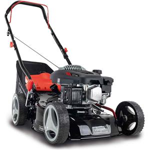 Scheppach Rasaerba a benzina Scheppach MP132-42 | larghezza di taglio 42 cm | 3,4 CV | carcassa in acciaio | funzione di pulizia | 45 L | regolazione dell'altezza in 7 fasi (25-75 mm)