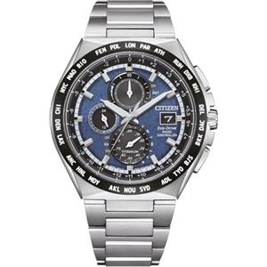 Citizen Watch AT8238-84L, argento, Bracciale