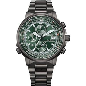 Citizen Watch AT8304-57W | Cronografo analogico, vetro zaffiro, impermeabile fino a 20 bar, riserva di carica di 180 giorni, cronometro: max. 60 minuti