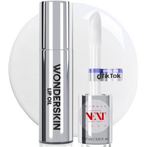 Wonderskin Lip Oil - Lip Rehab Serum Oil, Olio Labbra Trasparente Idratante E Idratante Per Labbra Secche - Olio Lucidalabbra Naturale, Vegano E Non Appiccicoso