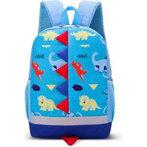 Aucuu Zaino Bambini, Zaino Scolastico, Zaini in Nylon Impermeabile, per attività all'aperto, scuola, viaggi, regali