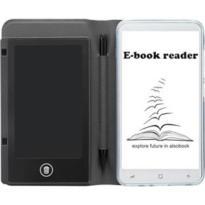 XUMIUZIY Lettore Elettronico Senza Inchiostro da 5 Pollici, Display Spazioso per Romanzi, Libri, Fumetti, con Blocco Note e Penna Capacitiva, per 5.1
